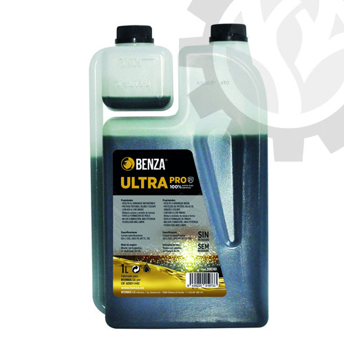 ACEITE 2T 1L 100% SINT BENZA C/DOSIF