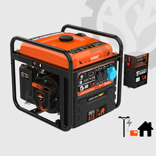 Generador Genergy Inverter Ats 7500w Creta