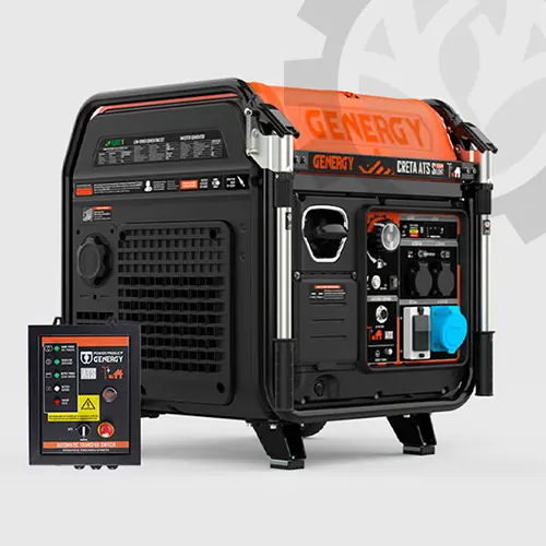 Generador Genergy Inverter 7500w Ats Creta Silent
