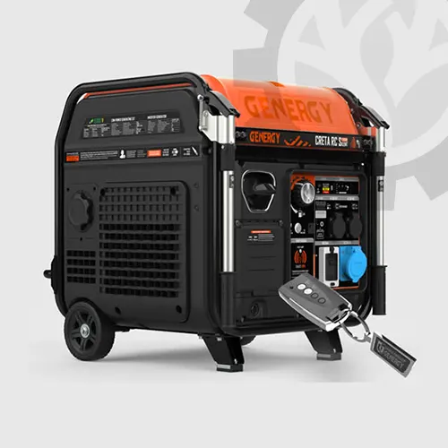 Generador Genergy Inverter 7500w Silencioso Creta Rc Silent